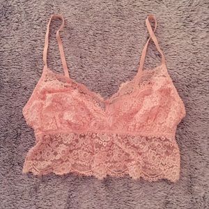 Aerie Pink Bralette